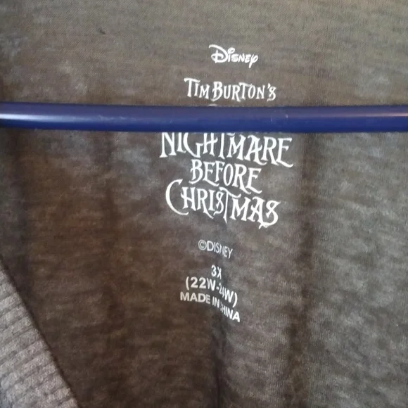 Disney's The Nightmare Before Christmas T-shirt Size 3 X - Picture 5 of 12